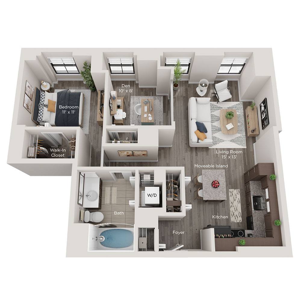 A8 Apartment Floor Plan