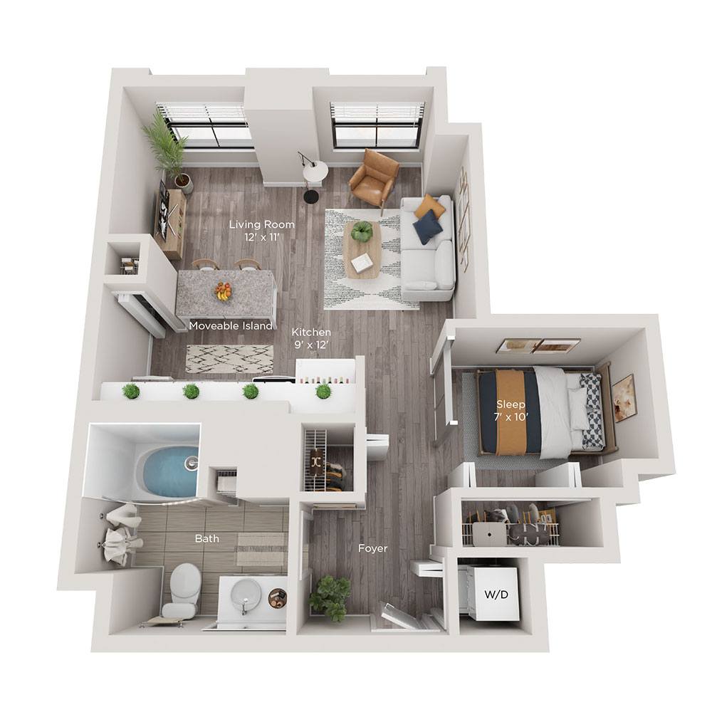 V2 Apartment Floor Plan