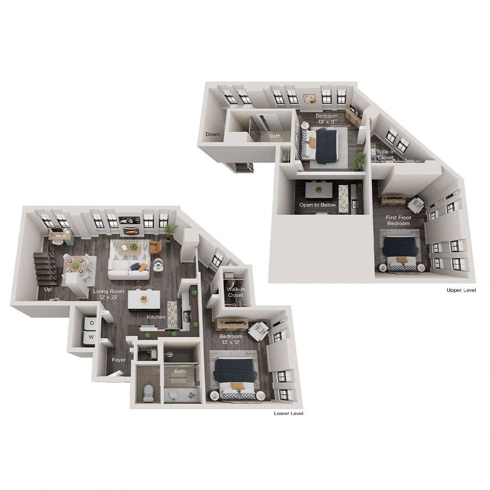 TCC2 Apartment Floor Plan