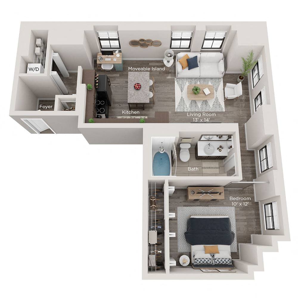 A2 Apartment Floor Plan