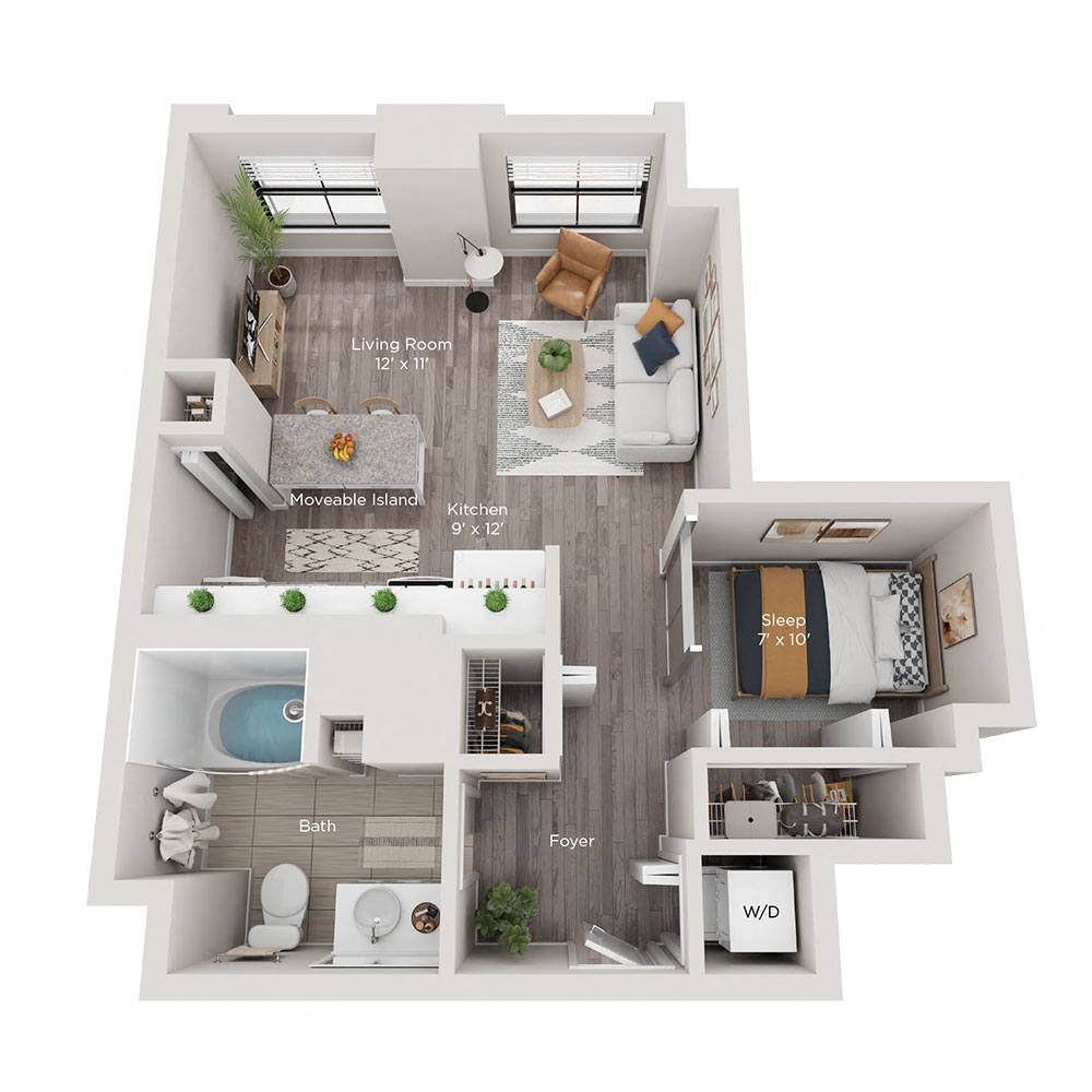 V2 Apartment Floor Plan