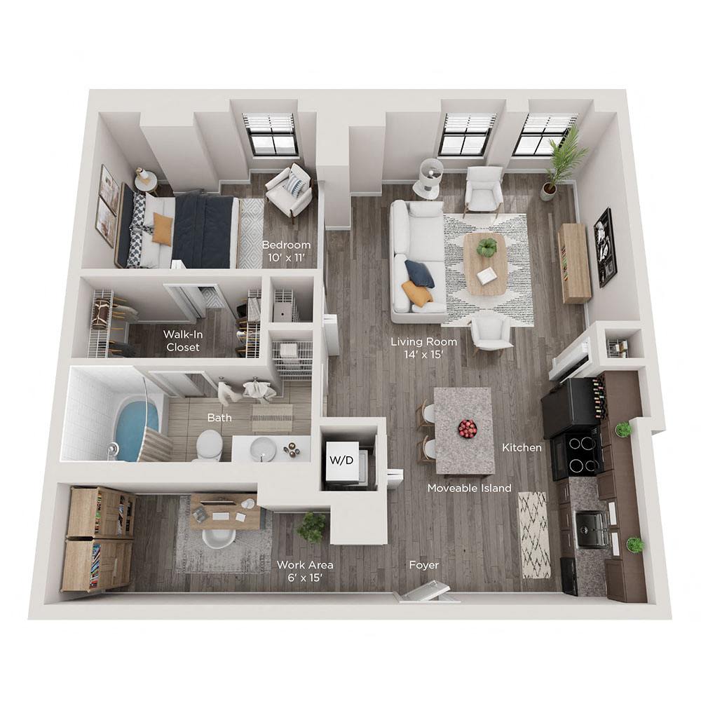 1 bedroom apartment for rent