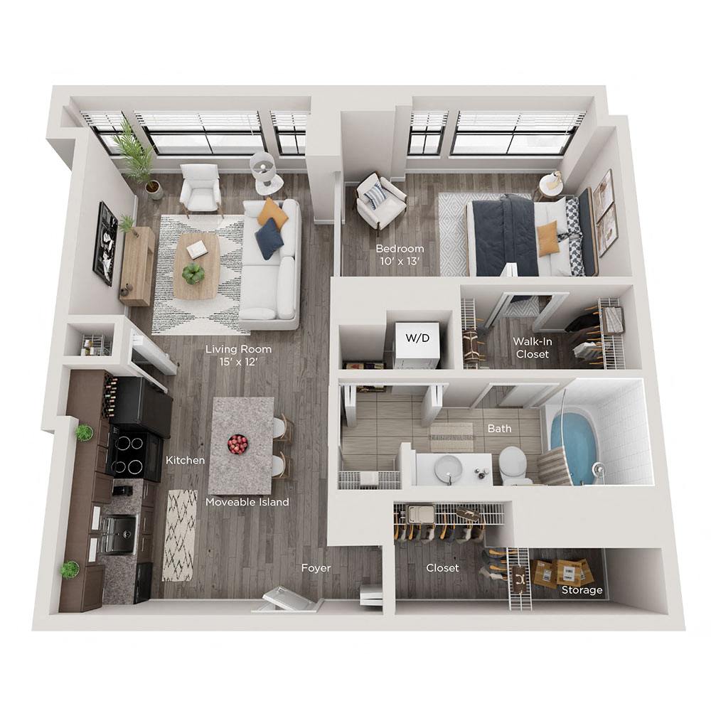 1 bedroom apartment for rent