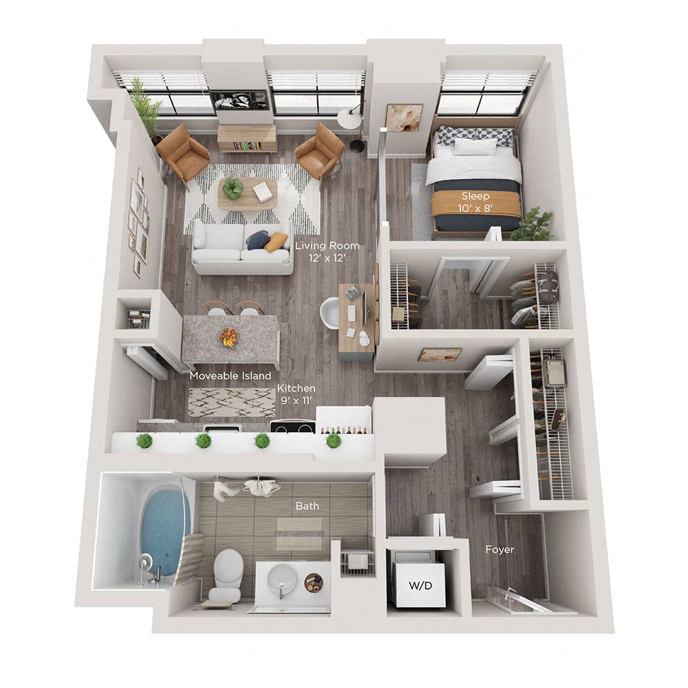 1 bedroom apartment for rent